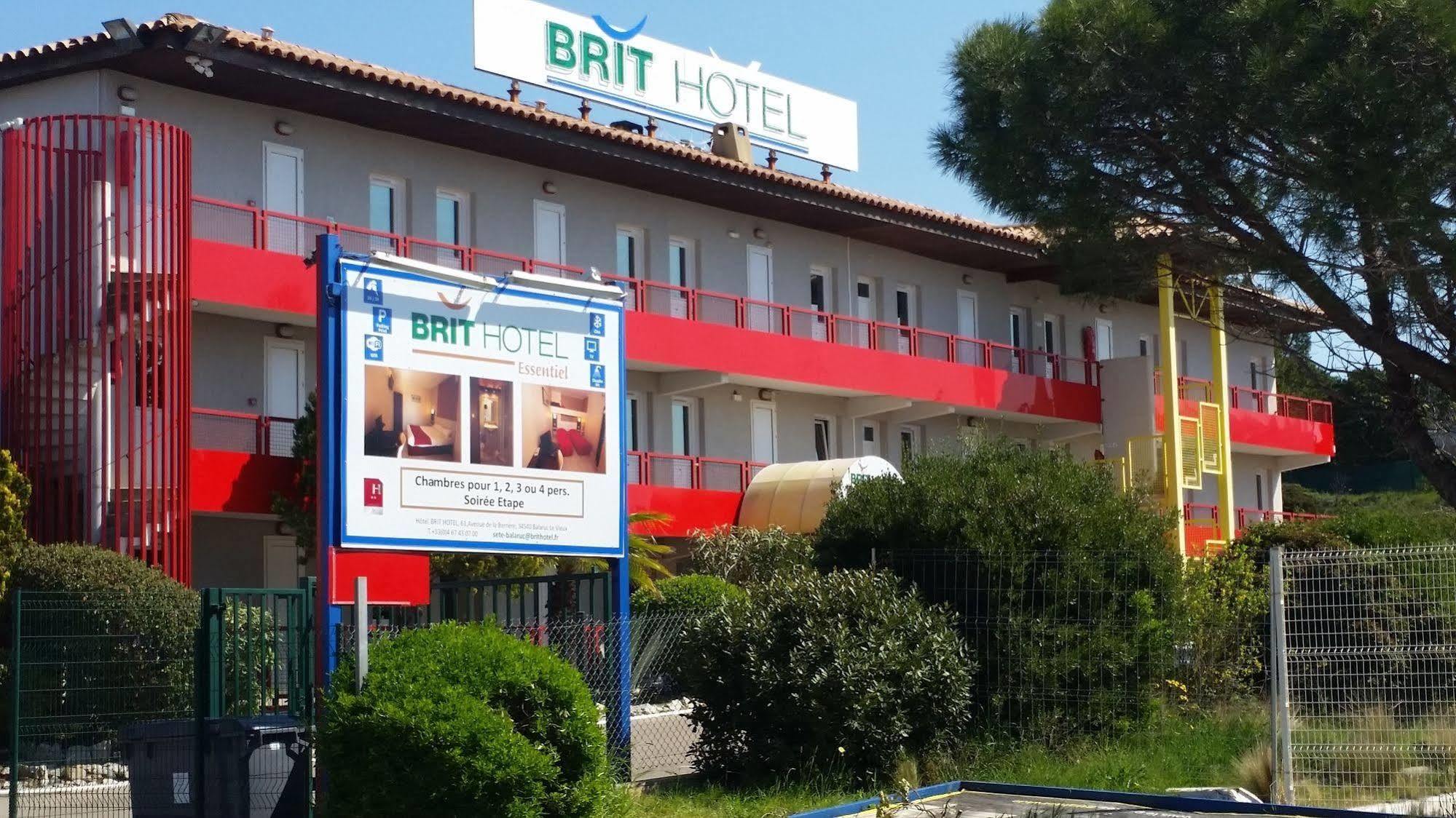 Brit Hotel Essentiel Sete / Balaruc Exterior foto